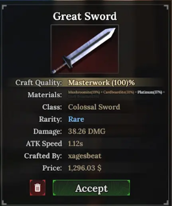 heavy weapon for money the forge